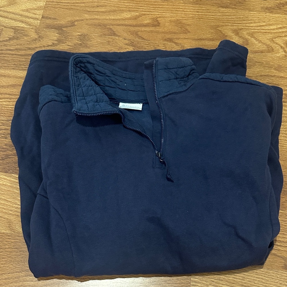 Women's Columbia Navy Pullover Jacket
